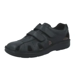 Berkemann lukket herresandal - Sort