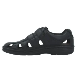 Berkemann lukket herresandal - Sort