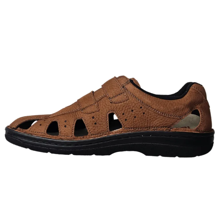 Berkemann lukket herresandal - Brun