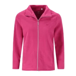 Cardigan i fleece til damer - Pink
