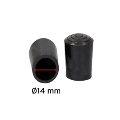 Dupsko Ø14 mm - Sort
