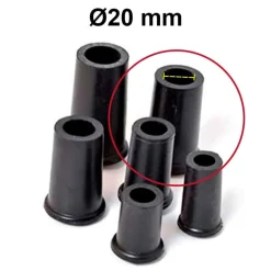 Dupsko Ø20 mm - Sort