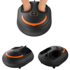 Elektrisk fodmassageapparat med varme