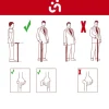 Ergonomisk stok - Sammenklappelig