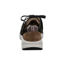 Fidelio sporty damesneaker - Sort/brun