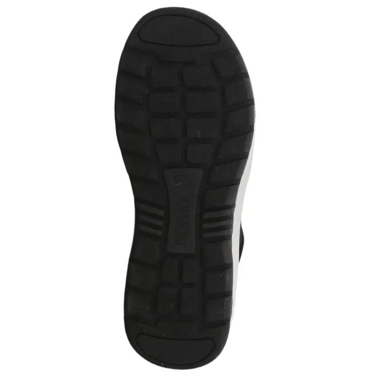 Fidelio sporty damesneaker - Sort/brun