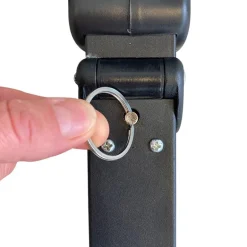 Foldbar digital pedaltræner - Hvid
