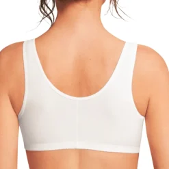 Hvid BH med frontlukning - Frances