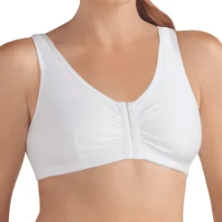 Hvid BH med frontlukning - Frances