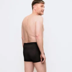 Inkontinens boxershorts i mikrofiber - Sort