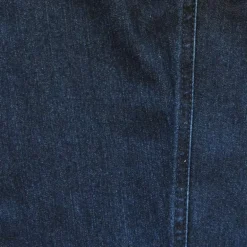 Jeans med elastik i taljen - Blå
