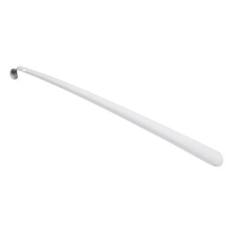 Langt hvidt skohorn - 58 cm