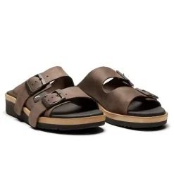 New Feet åben damesandal - Brun