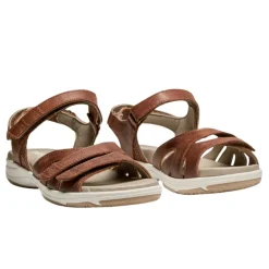 New Feet bred damesandal - Brun
