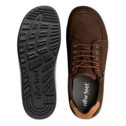 New Feet bred herresko - Brun