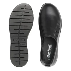 New Feet dameloafer - Sort