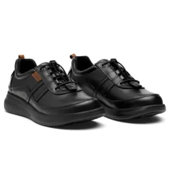 New Feet damesko med letluk - Sort
