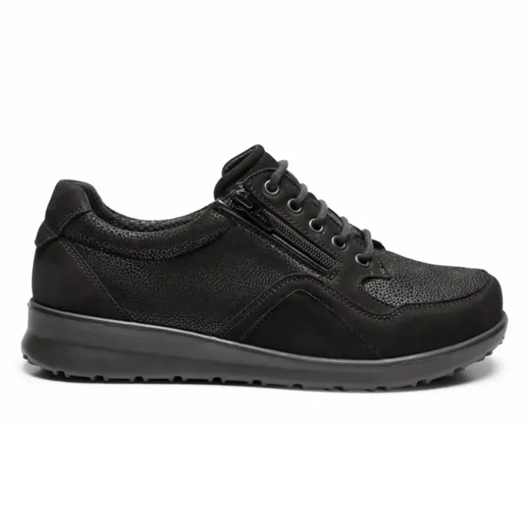 New Feet damesko med stretch - Sort