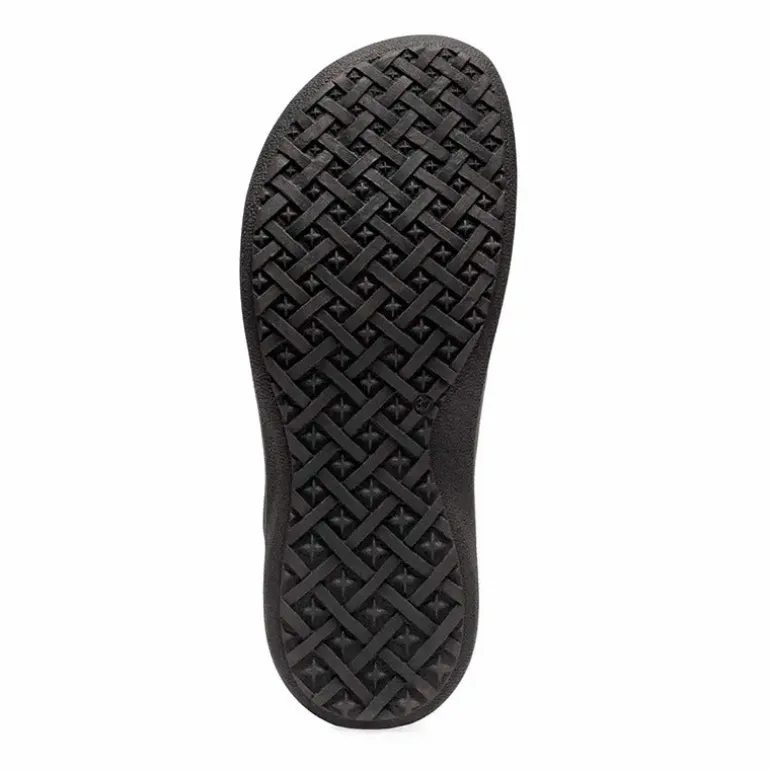 New Feet damesko med velcroluk - Sort