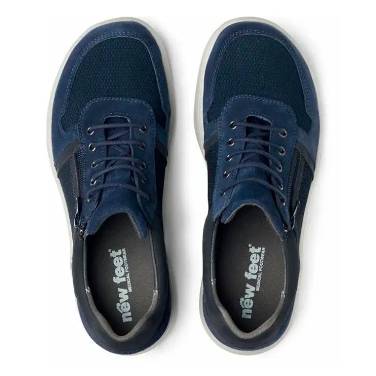 New Feet herresneaker - Mørkeblå