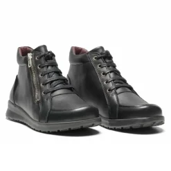 New Feet lav damestøvle - Sort