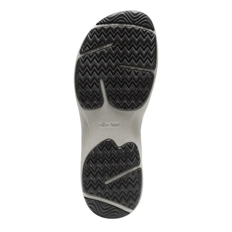 New Feet sporty damesandal - Sort
