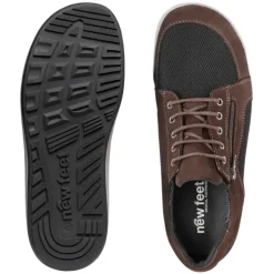 New Feet sporty herresko - Brun