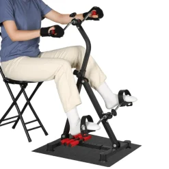 Pedaltræner til arme/ben - inkl. massagerulle