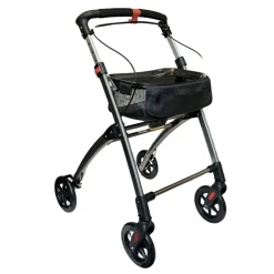 Robin indendørs rollator - Antracitgrå