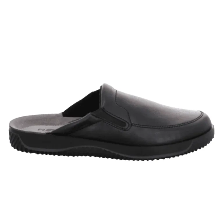 Rohde bred hjemmesko/slipper - Sort