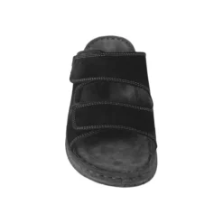 Rohde herreslipper med velcro - Sort