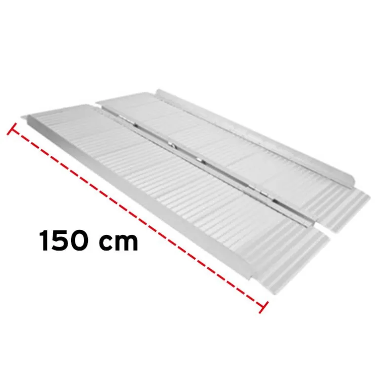 Sammenklappelig rampe - 77x150 cm