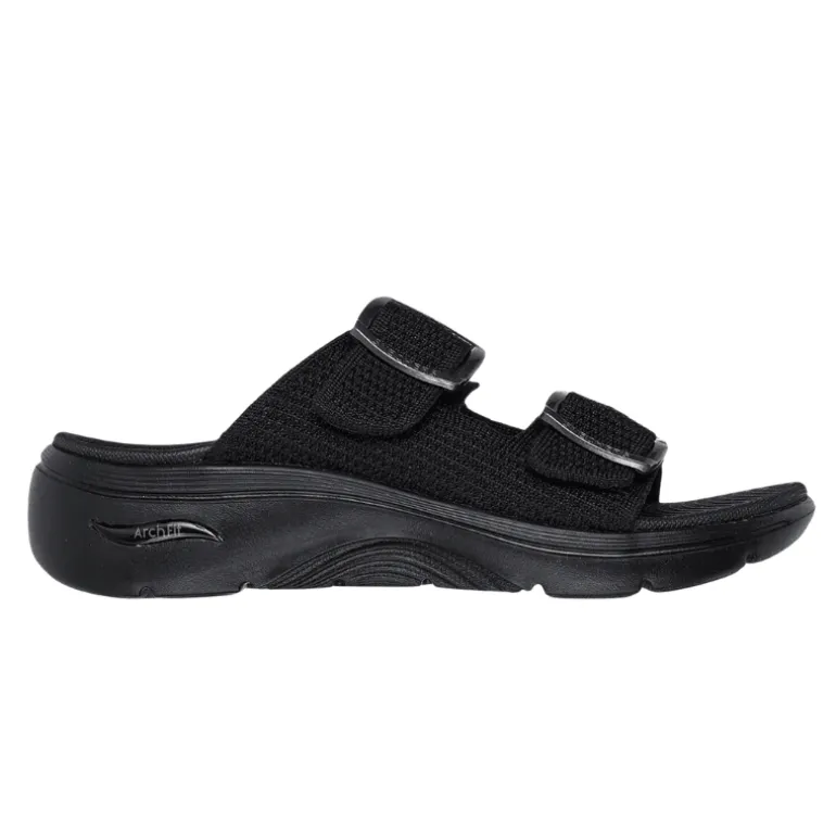 Skechers dameslipper - Sort