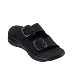 Skechers dameslipper - Sort