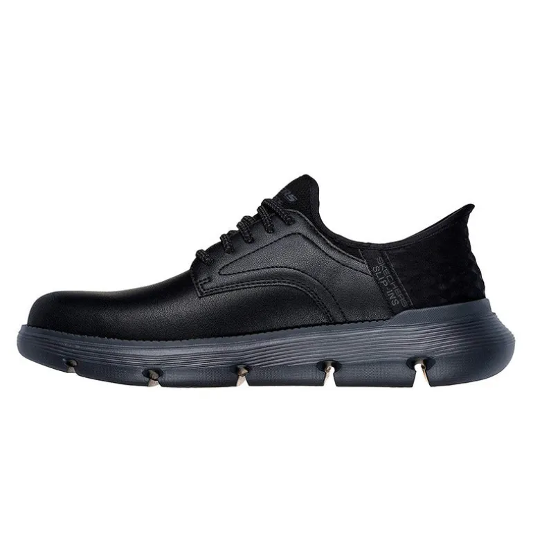 Skechers pæn slip-in herresko - Sort