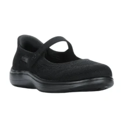 Skechers slip-in ballerina - Sort
