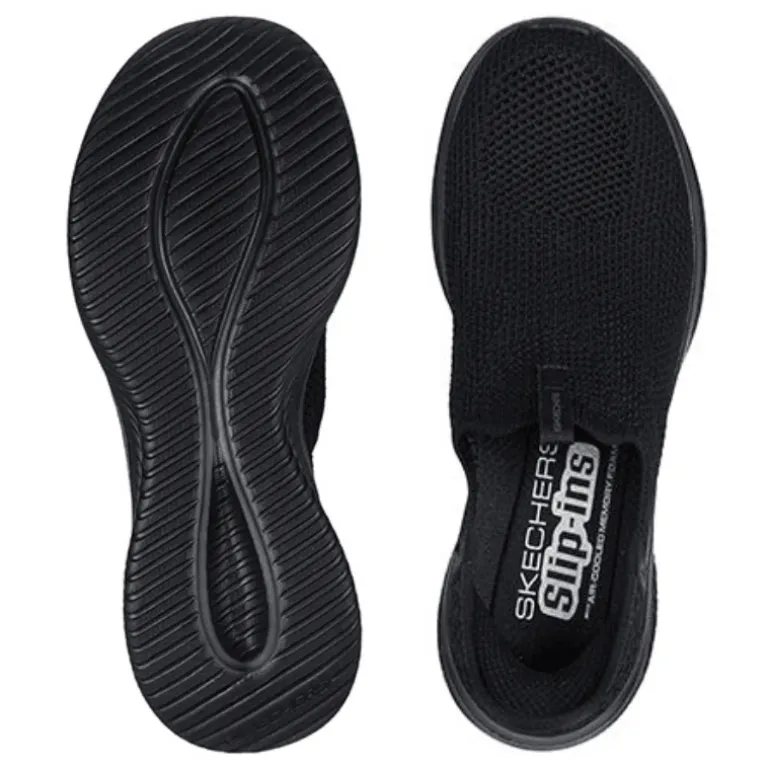 Skechers slip-in damesko - Sort