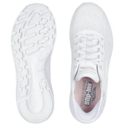 Skechers slip-in damesneaker - Hvid