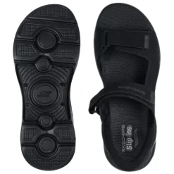 Skechers slip-in herresandal - Sort