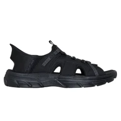 Skechers slip-in herresandal - Sort