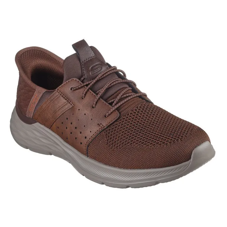 Skechers slip-in herresko - Brun