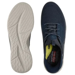 Skechers slip-in herresko - Navy