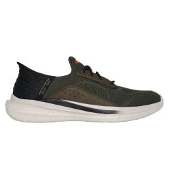 Skechers slip-in herresneaker - Oliven