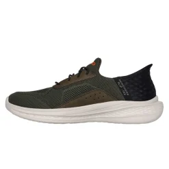 Skechers slip-in herresneaker - Oliven