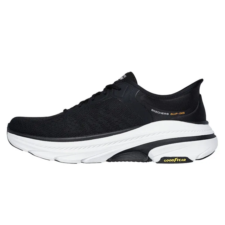 Skechers slip-in herresneaker - Sort/hvid