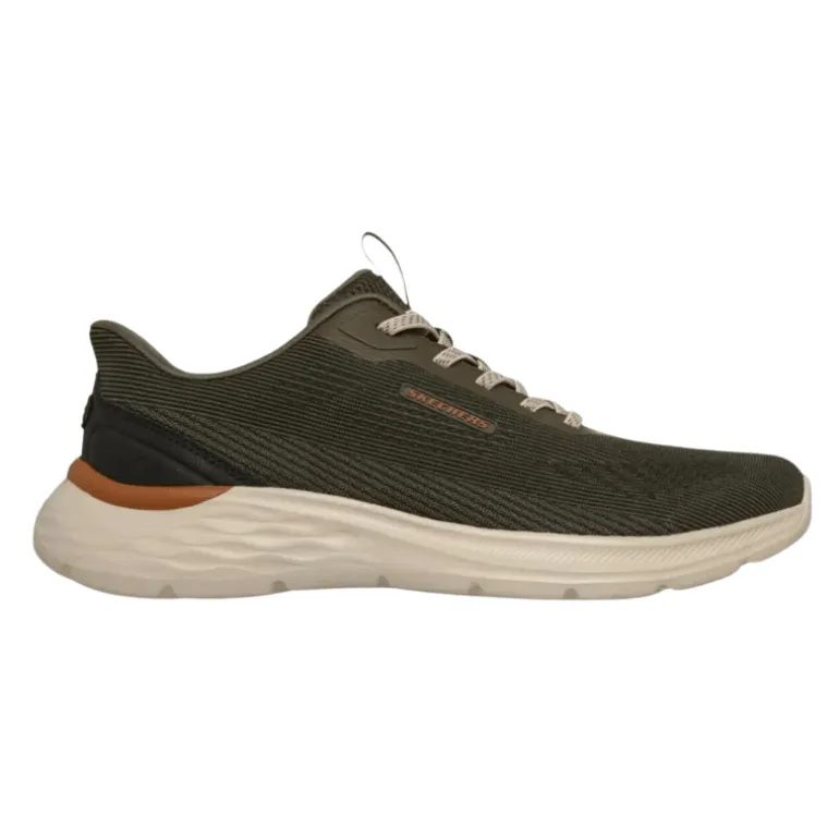 Skechers slip-in herrresko - Oliven