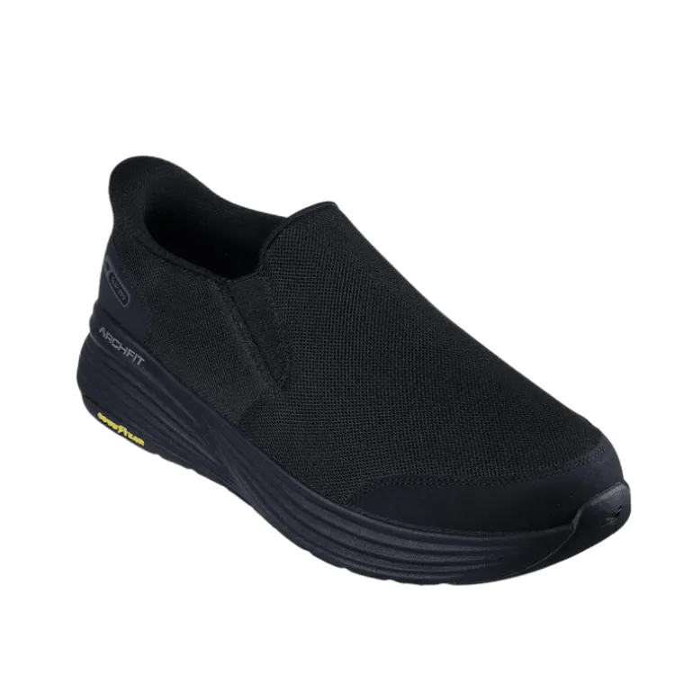 Skechers stabil slip-in herresko - Sort