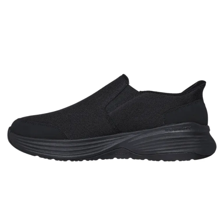 Skechers stabil slip-in herresko - Sort