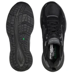 Skechers vandtæt damesneaker - Sort
