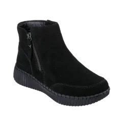 Skechers varmt foret damestøvle - Sort